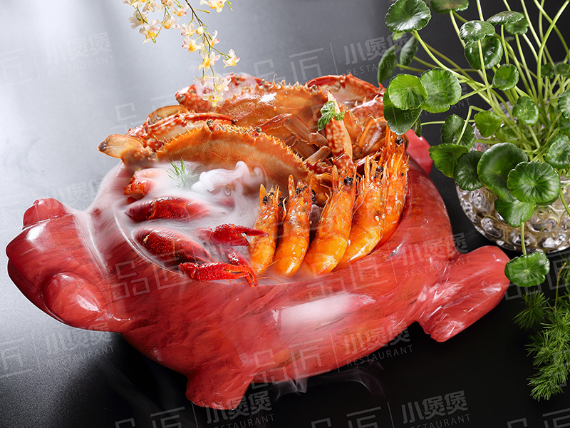 品匠小煲煲快餐-招財蝦蟹煲