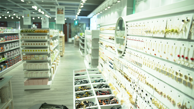 店內商品陳設