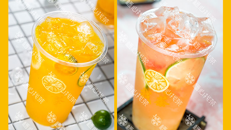 橙心找茶飲品