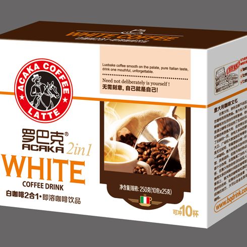 貝奇飲料產品-終端二合一白咖啡