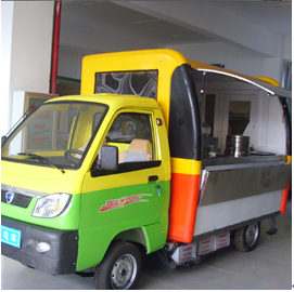 楚漢食神全能小吃車產品-電動多功能小吃車