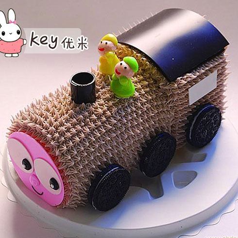 key優米兒童餐廳-快樂之旅蛋糕